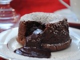 Molten chocolate cake