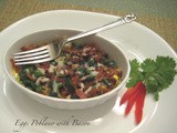 Eggs Poblano with Bacon
