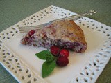 Einkorn Cranberry Walnut Cake