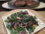 Kale-Cranberry-Walnut Salad