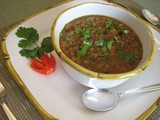 Lentil-chorizo stew