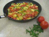 Mexican Squash and Tomatoes