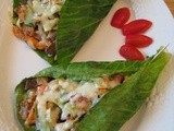 Pork-Sweet Potato Cabbage “Rolls”