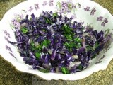 Purple Cabbage and Kale