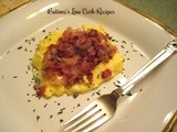 Scrambled Eggs with Bacon & Onion