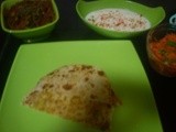 Stuffed kulcha - To celebrate my 50 th post