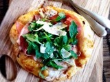 Prosciutto Fig Pizza with Arugula