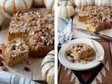 Pumpkin Almond Golden Raisin Upside Down Cake-Announcing Black and
White Wednesday #98