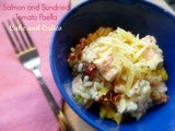 Salmon and Sundried Tomato Paella