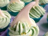 Shark Fin Cup Cakes