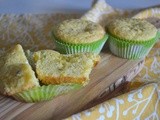Baked Sunday Mornings - Lemon Pistachio Cornmeal Muffins