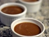 Baked Sunday Mornings - Malted Milk Chocolate Pots de Creme