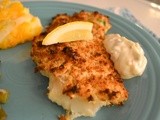 Reduced-Fat Oven-Fried Fish w/Tartar Sauce