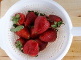 Roasted strawberry muffins