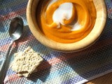 Spicy sweet potato and carrot soup