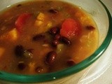 Black Bean and Sweet Potato Soup