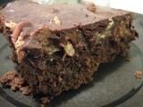 Black Bean Turtle Brownies