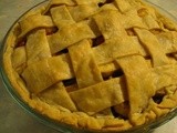 Drunken Cranberry Apple Pie