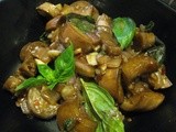 Thai Inspired Stir Fried Eggplant