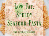 Low Fat, Speedy Spicy Seafood Pasta