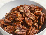 Oven-Baked Salted Maple Pecans