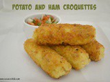 Potato & Ham Croquettes #FoodieFriday