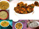 Collection of 11 fenugreek leaves/methi recipes – methi leaves recipes