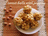 Ground nut (peanut) and jaggery balls recipe – How to make peanut jaggery balls recipe