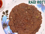 Ragi rotti or ragi roti – how to make fingermillet roti/ragi rotti recipe – Indian recipes