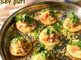 Sev puri recipe – how to make Mumbai sev puri recipe