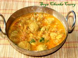 Soya chunks or meal maker curry or gravy recipe