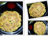 Egg - Cauliflower Omelette / Cauliflower Egg Omelette
