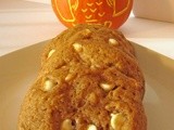 Pumpkin White Chocolate Chip Cookies