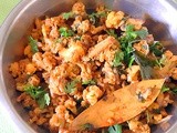 Cauliflower curry without onion, garlic – Jain Style Gobi Sabzi