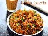 Kothu Parotta Recipe-Vegetarian|Easy Dinner Recipes