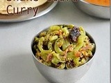 Pudalangai poriyal|snake gourd recipes – side dish for rice