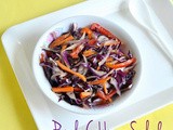 Purple Cabbage/Red Cabbage Salad Recipe