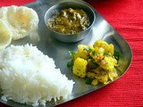 Raw Banana Curry – Andhra Style Plantain Curry –Aratikaya Kura