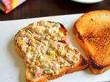 Veg Mayonnaise Sandwich Recipe – How To Make Mayo Sandwich Recipe Indian
