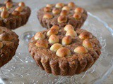 Giant Chocolate Macadamia Nut Cookies with a Luscious Filling