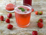 Strawberry Rose Mint Fizz – a Refreshing Summer Cooler