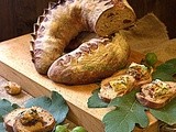 Pane ai fichi e mosto d’uva cotto - Fig and cooked grape must bread