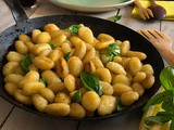 Panfried Gnocchi with Butter & Basil