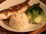 Roasted Sea Bass in Hot, Sweet and Sour Sauce