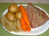 Crockpot Corned Beef and Cabbage