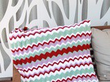 How to crochet a funky ripple blanket