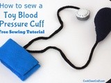How to sew a Toy Blood Pressure Cuff