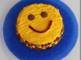 Smiley Face Cake (Chocolate Cake Recipe)