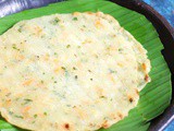 Akki roti recipe, how to make Karnataka akki rotti recipe | Rice flour roti recipe