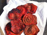 Baked Beet Chips Recipe | How To Make Beet Chips
